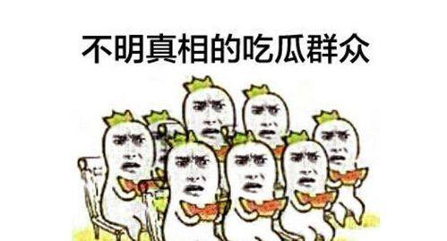 一个不想说话的吃瓜群众,揭秘幕后真相